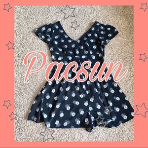 Pacsun floral romper